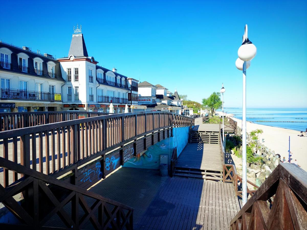 Apartament Planeta Mielno - Centrum, 2 Minuty Od Plazy ! ! ! Bagian luar foto